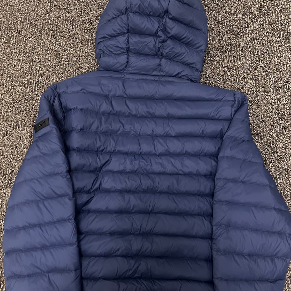 마이클코어스 후드 덕다운 패딩 네이비 L 상품이미지6