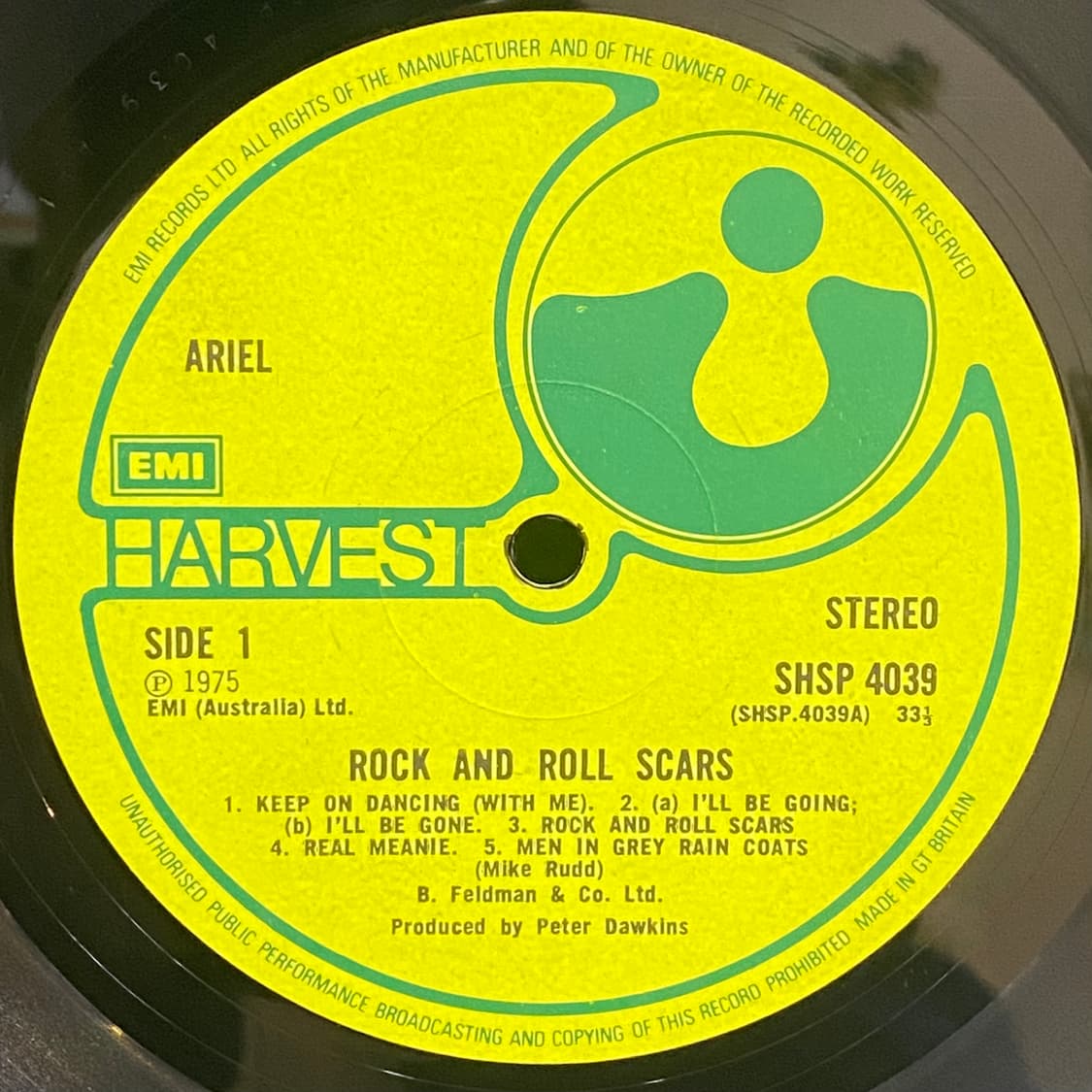 (LP) Ariel - Rock And Roll Scars (UK반) 상품이미지4