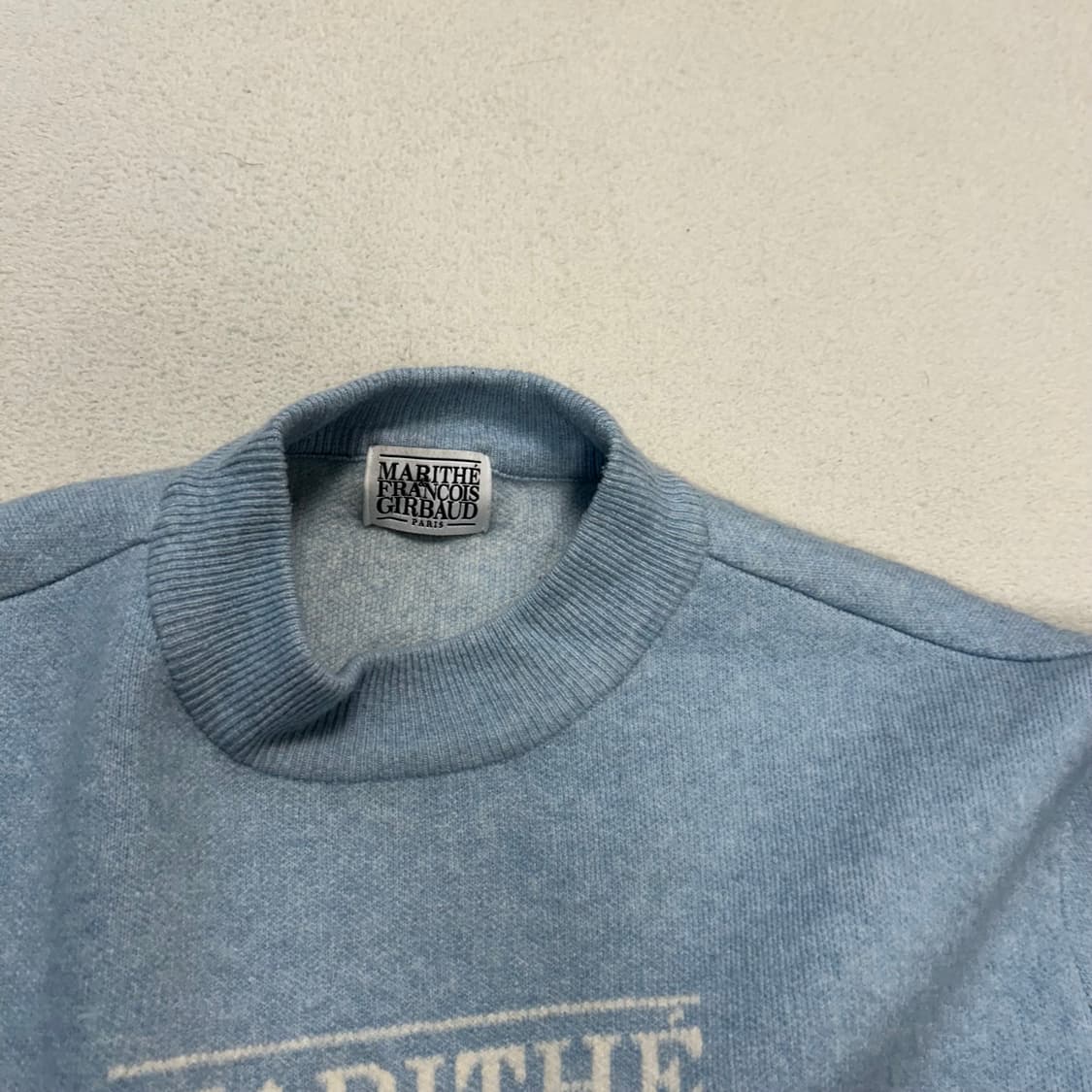 Marithe Francois Girrbaud Sky Crop Knit  상품이미지6