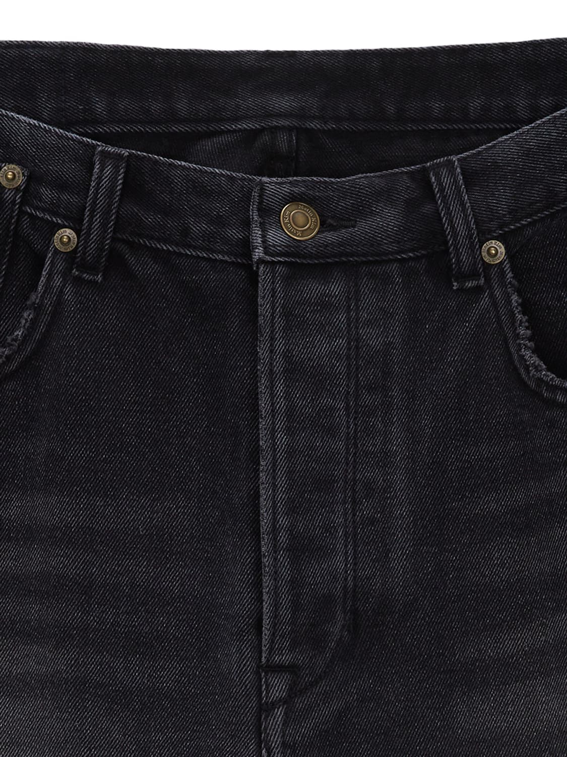 마뗑킴 리버스 워시드 데님 포맨 XL 상품이미지4