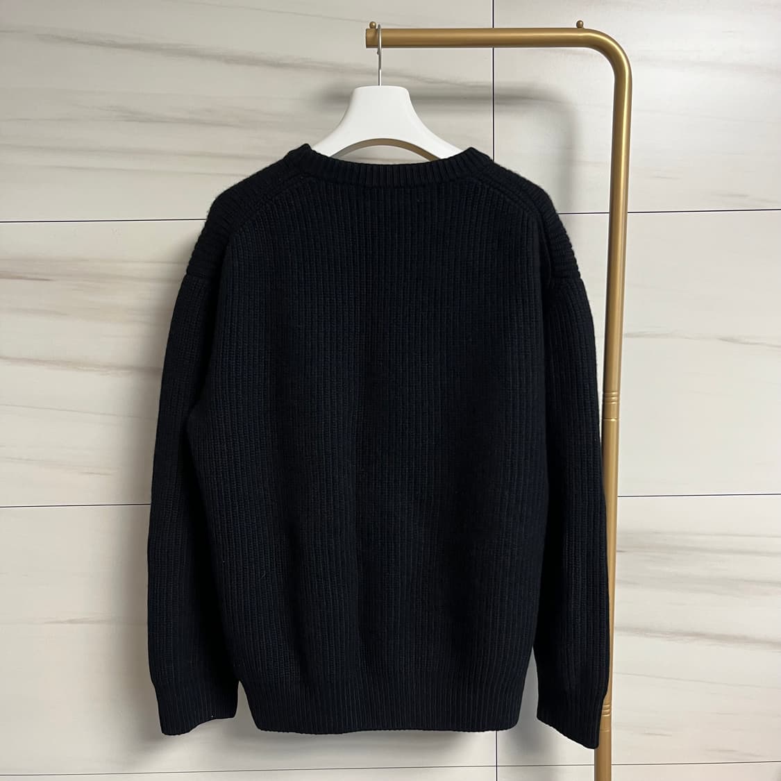 셀린느 로고 리브드 니트 상품이미지2