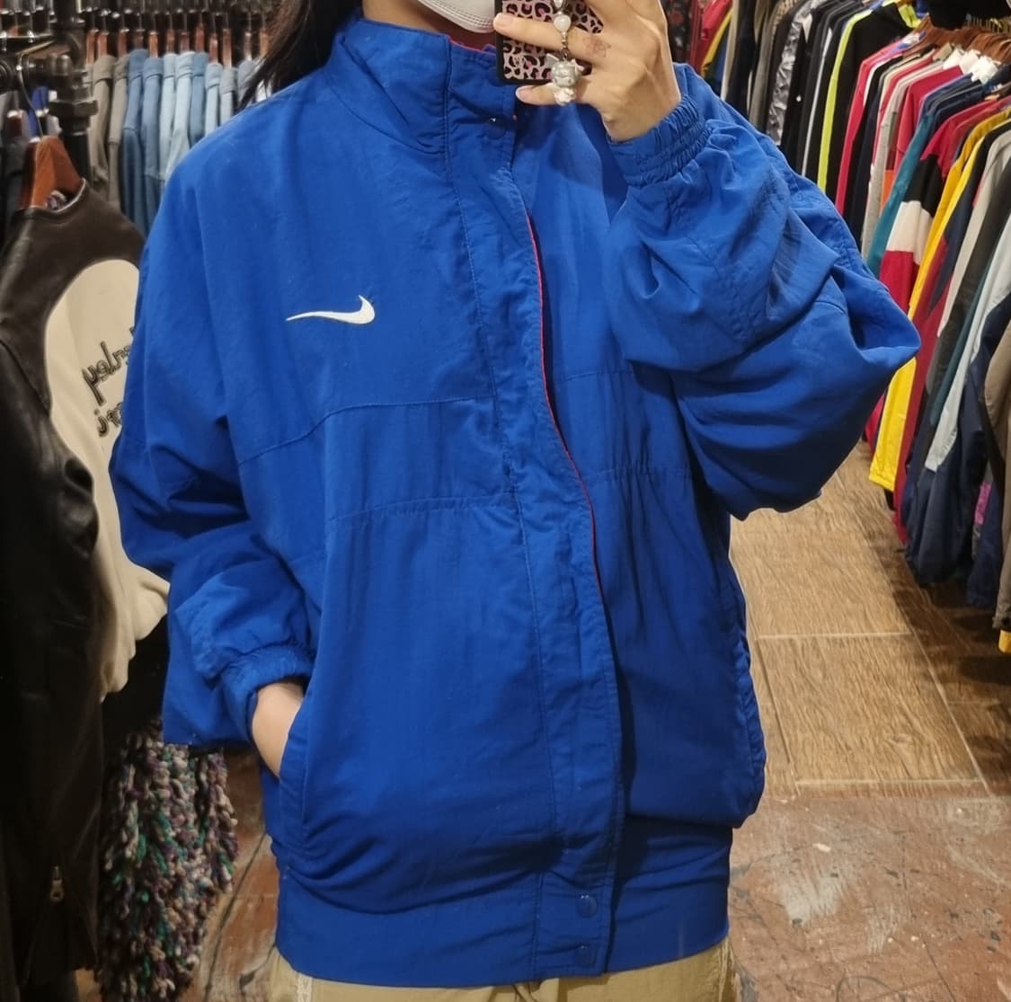 [Hi] 나이키 바람막이 블루 상품이미지2