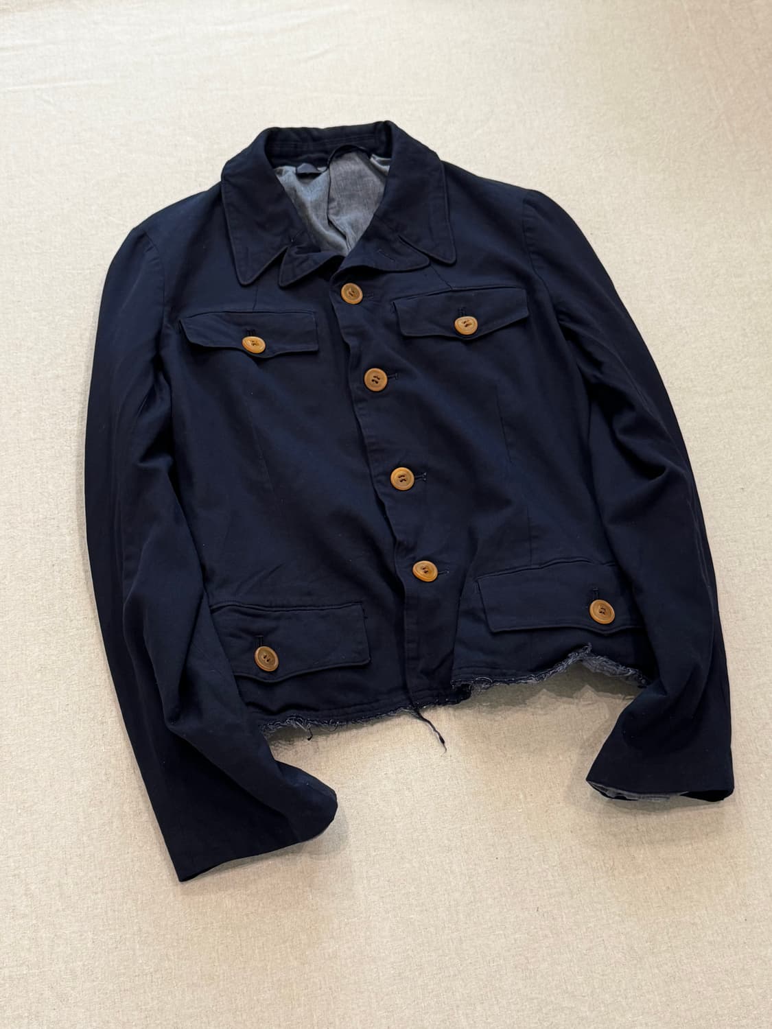 꼼데가르송 꼼꼼 05ss 컷오프 트러커 자켓 상품이미지4