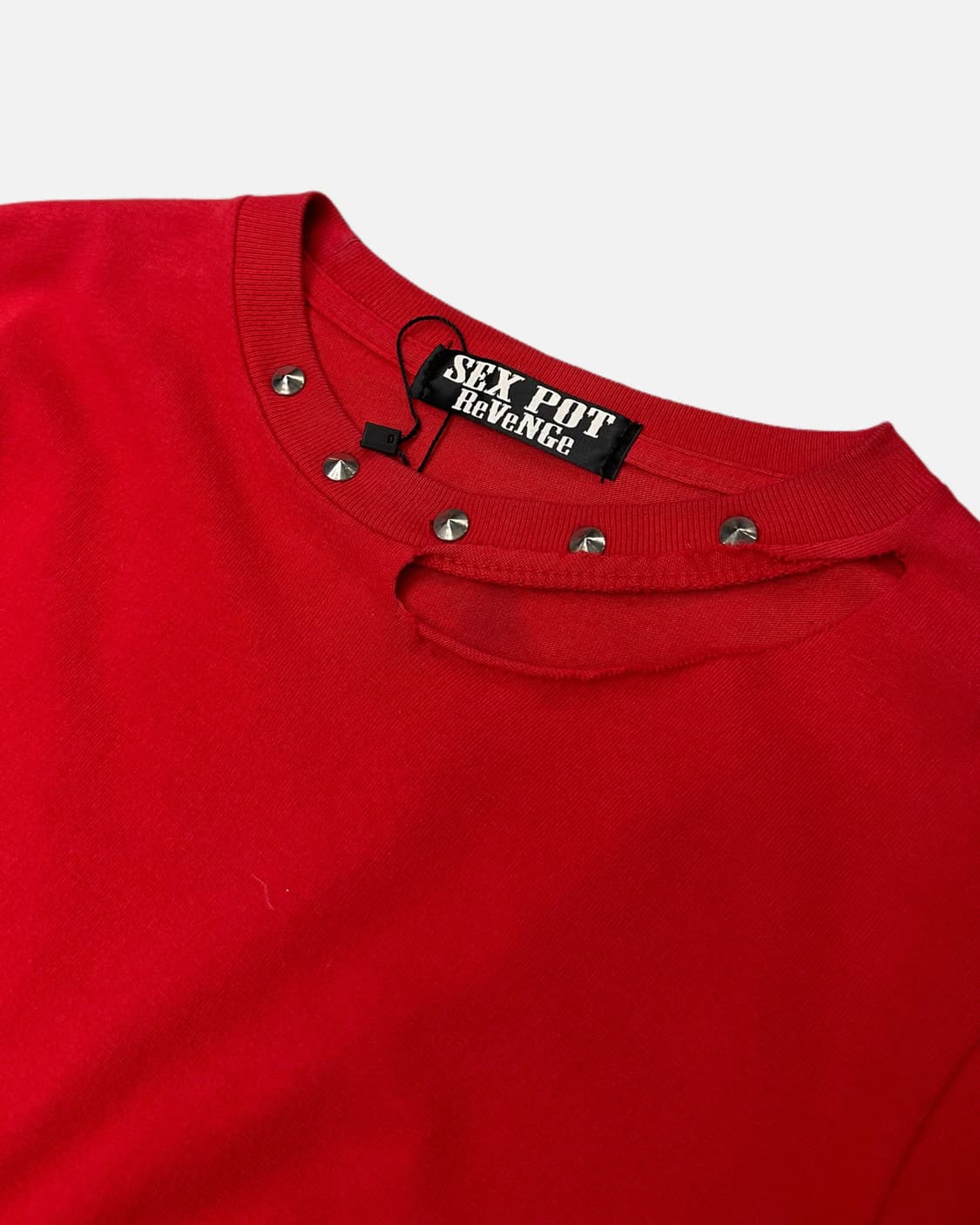 distressed punk stud t-shirt 상품이미지2