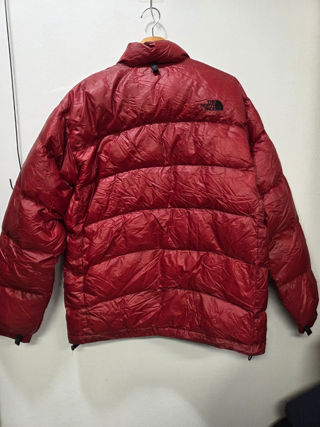 노스페이스 1222-1 써밋 패딩 Burgundy 100 상품이미지6