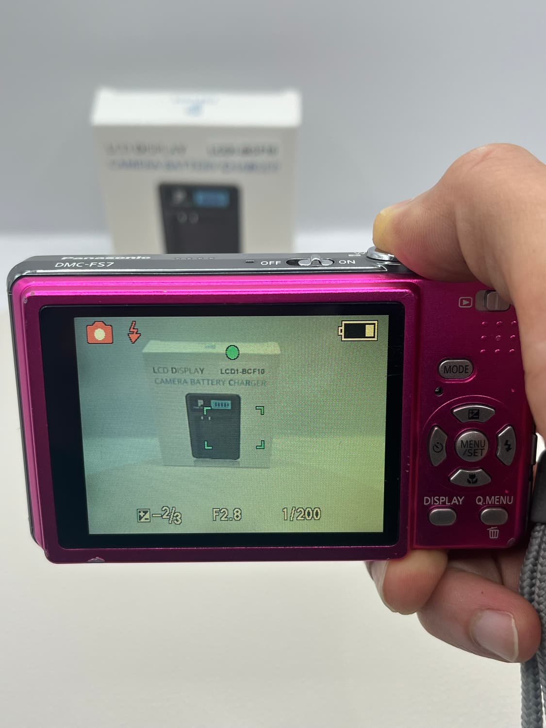 파나소닉 루믹스 lumix dmc-fs7 빈티지 디지털 카메라 상품이미지3