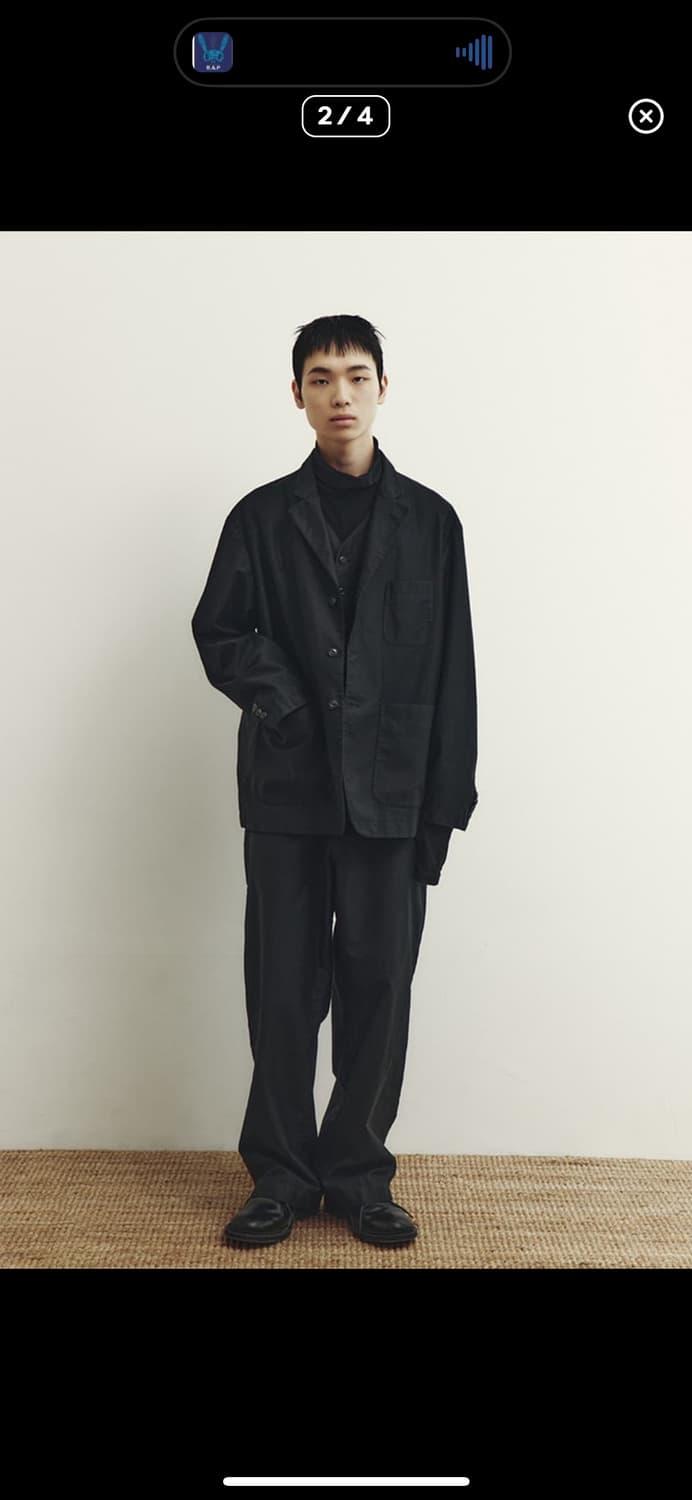 유스 25ss Moleskin Sport Jacket L size 상품이미지2