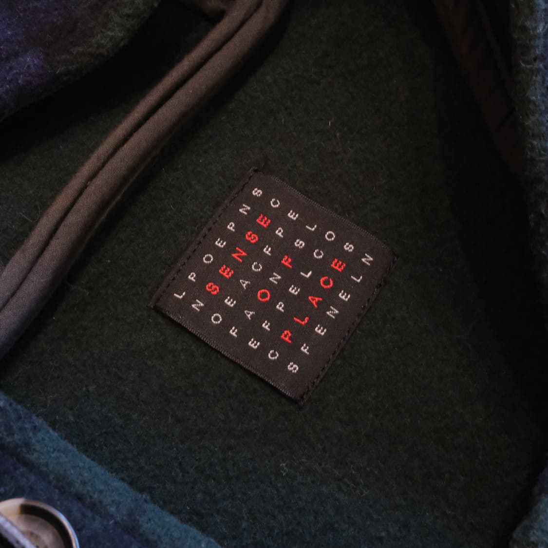 어반리서치 체크 더플코트 상품이미지2