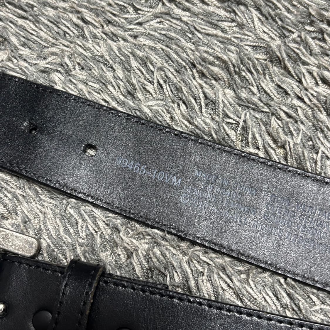 Harley Davidson Leather Belt 할리데이비슨 레더벨트 상품이미지10