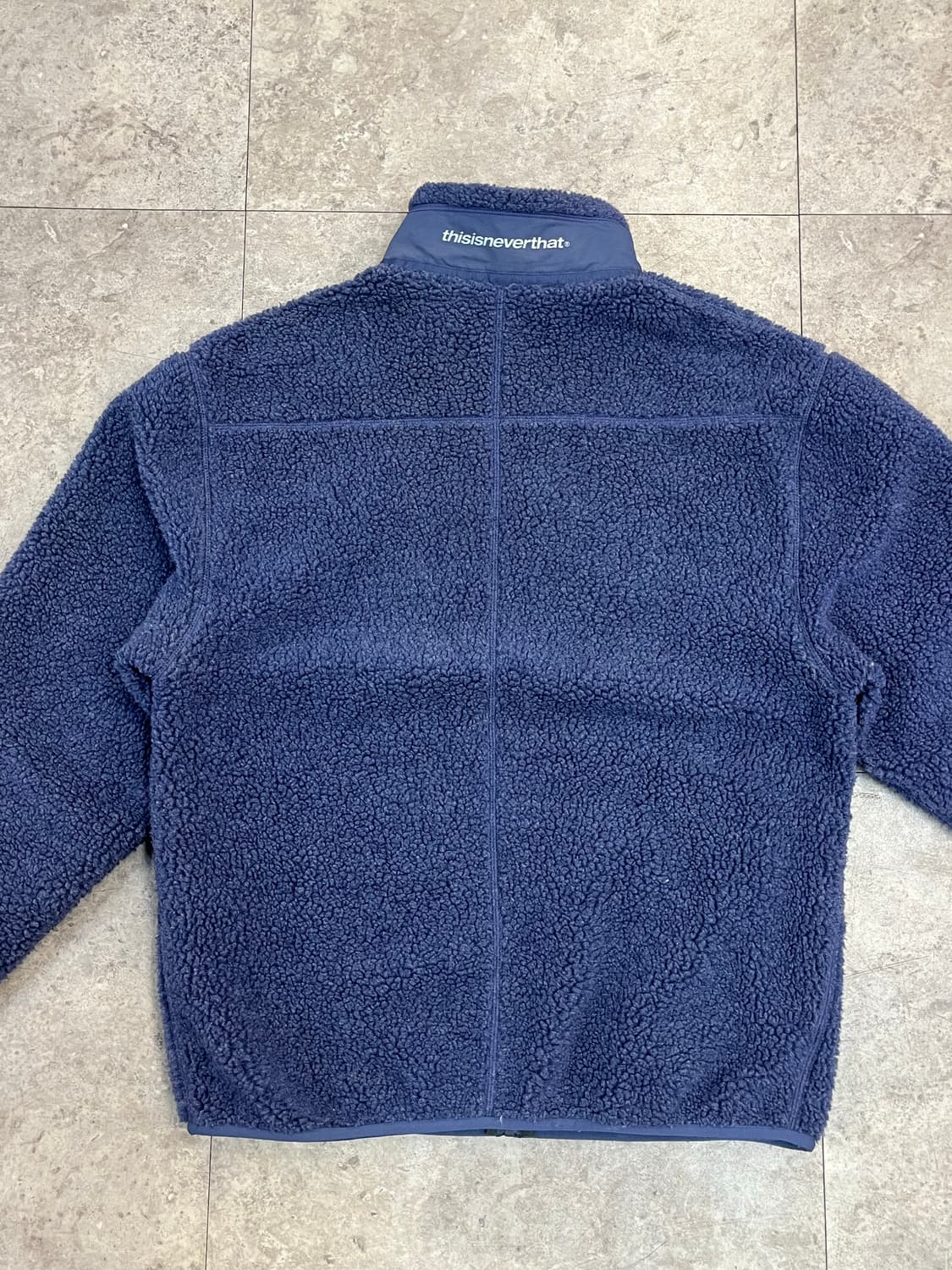 디스이즈네버뎃 플리스 자켓 블루 S #csz2310 상품이미지7