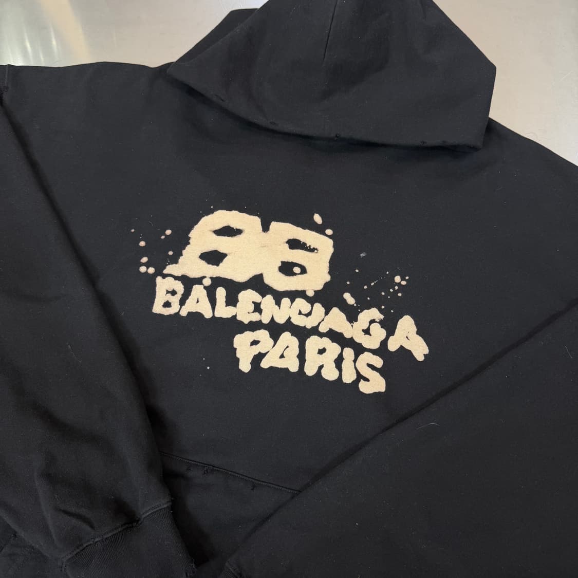 [리오브전포점] 발렌시아가 핸드 드로운 BB 아이콘 후드 상품이미지3