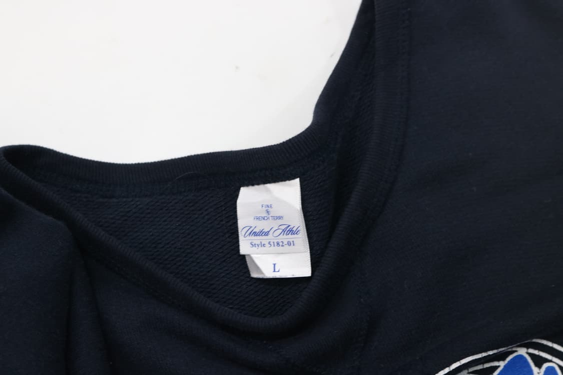 빈티지 블랙 세이버스 그래픽 맨투맨 (L) 상품이미지5