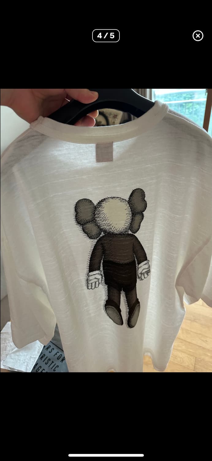 Kaws Human made 카우스 휴먼메이드 반팔티셔츠 상품이미지2