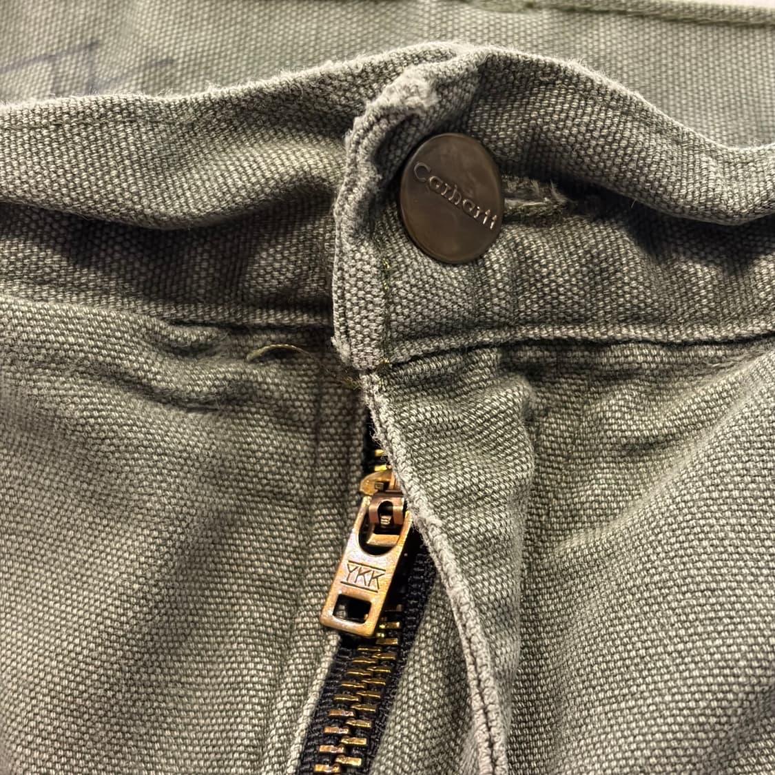 [40x30] 칼하트 B11 MOS 카키 카펜더 워크 팬츠 D732 상품이미지8