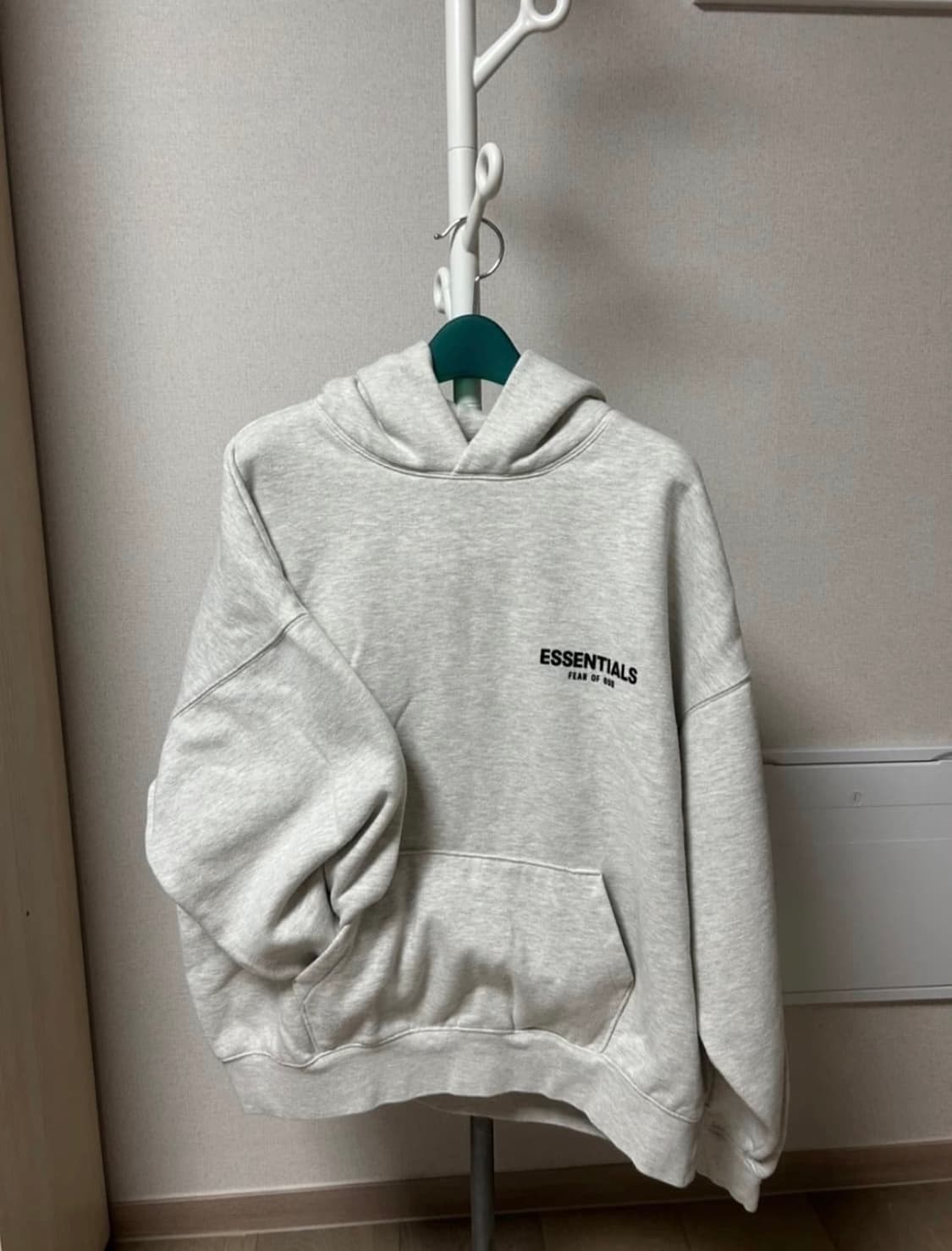 에센셜 후드티 오트밀 상품이미지2