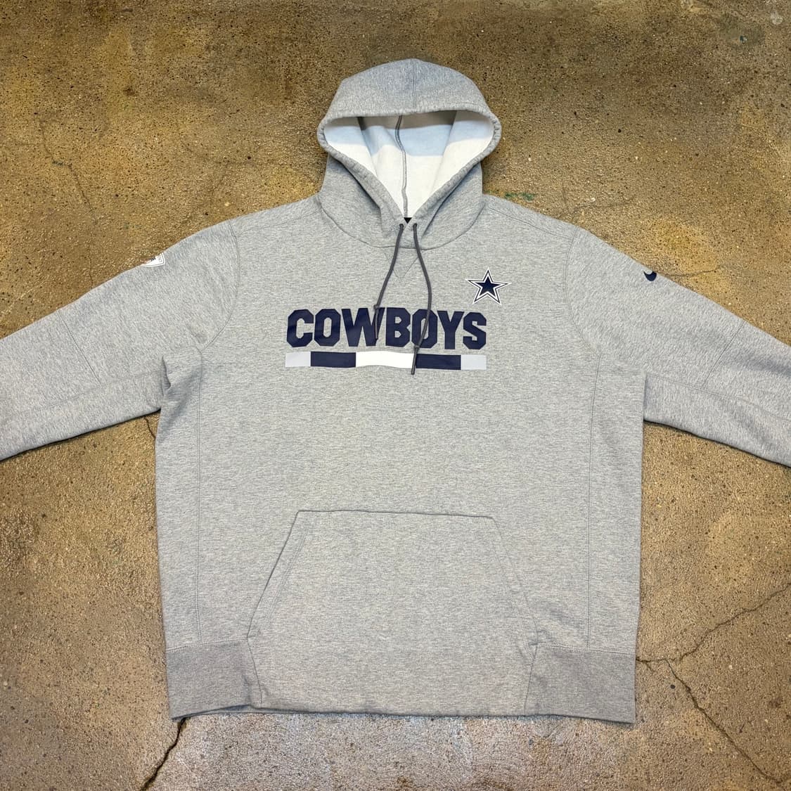 새상품급 USA 미국 빈티지 나이키 NFL 달라스카우보이  후드티 상품이미지2