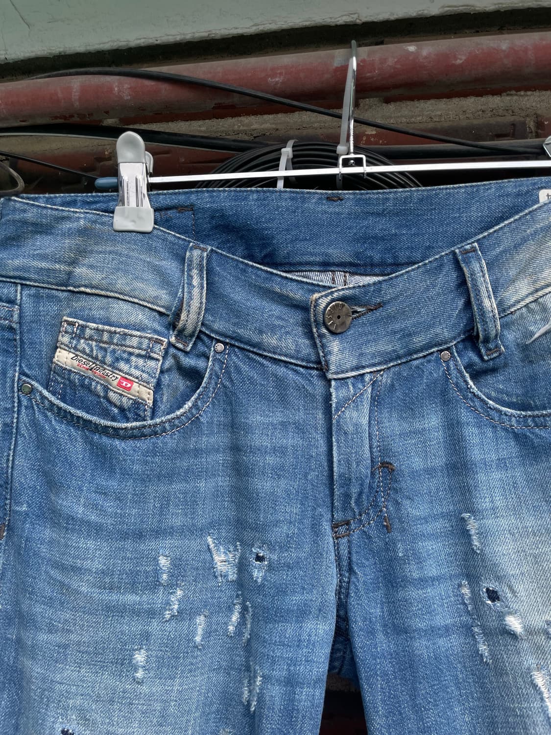 빈티지 데미지 부츠컷 상품이미지3