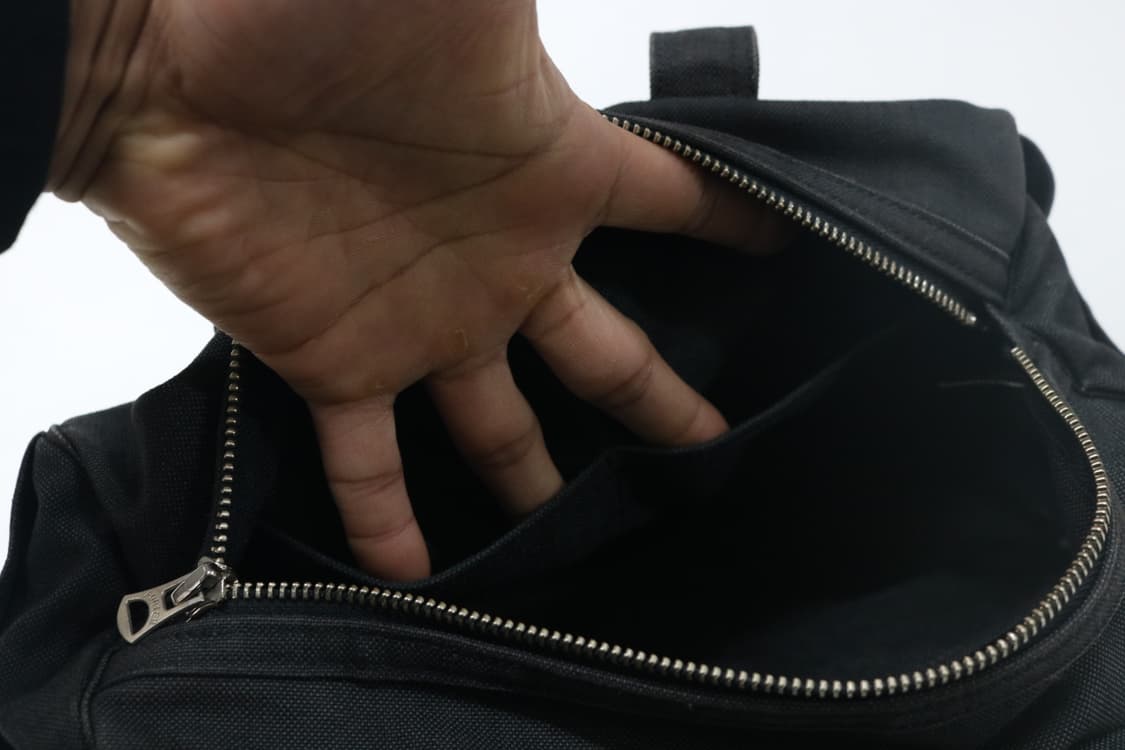 PORTER 요시다 포터 블랙 캔버스 스모키 보스턴백 상품이미지10