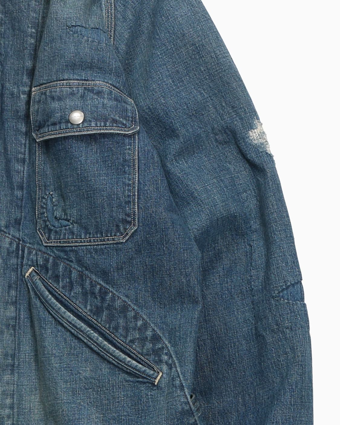 올드조 스카페이스 데님자켓 상품이미지5