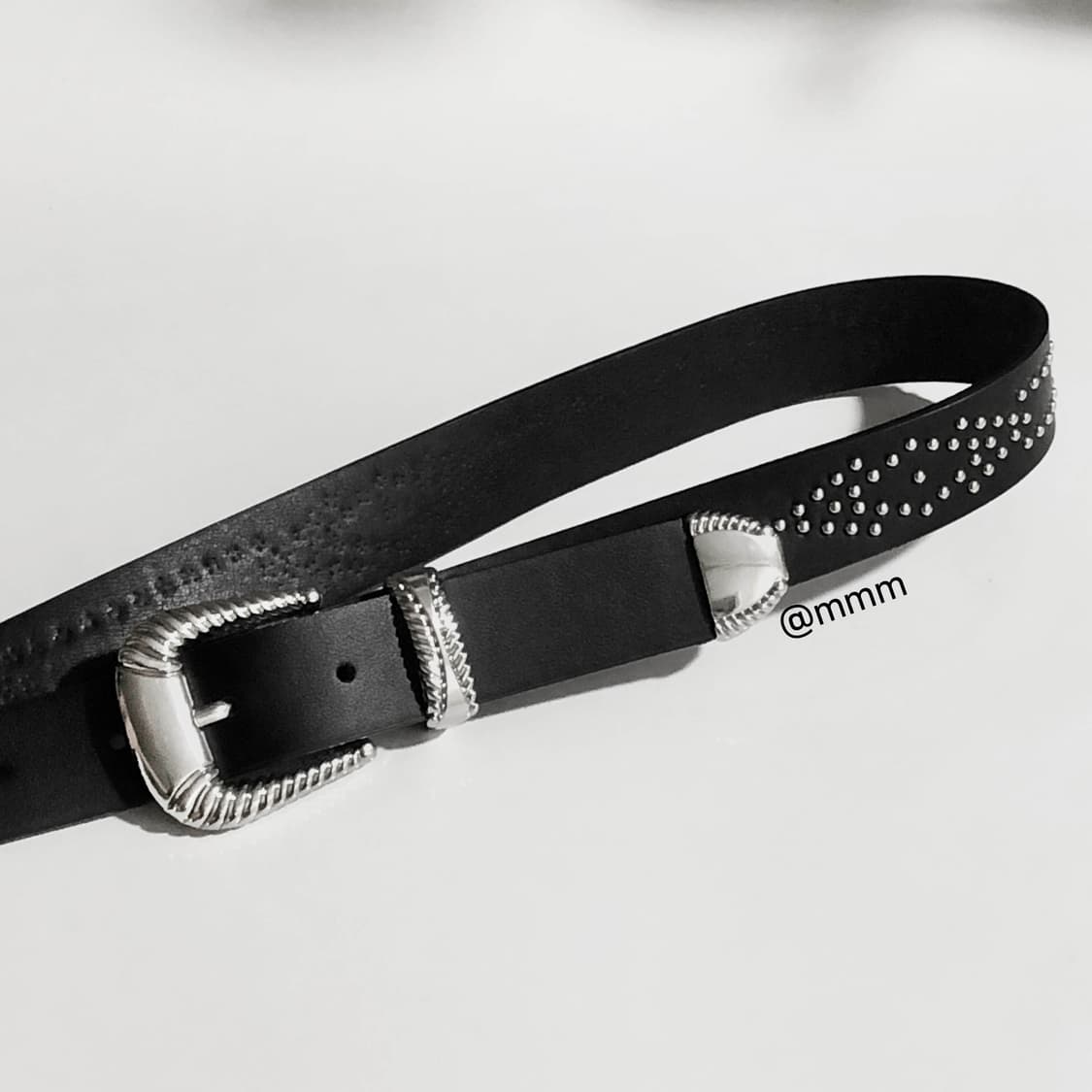 [Unisex] 에스닉 스터드 웨스턴 벨트 상품이미지6