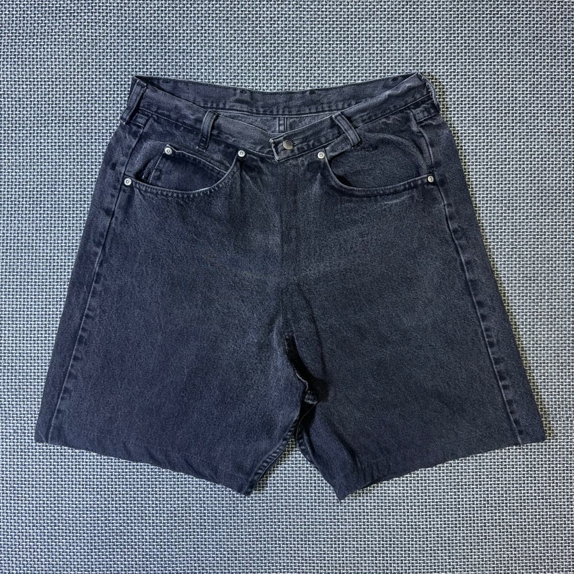 Wrangler 블랙 하프 데님(34/kold_7877) 상품이미지1