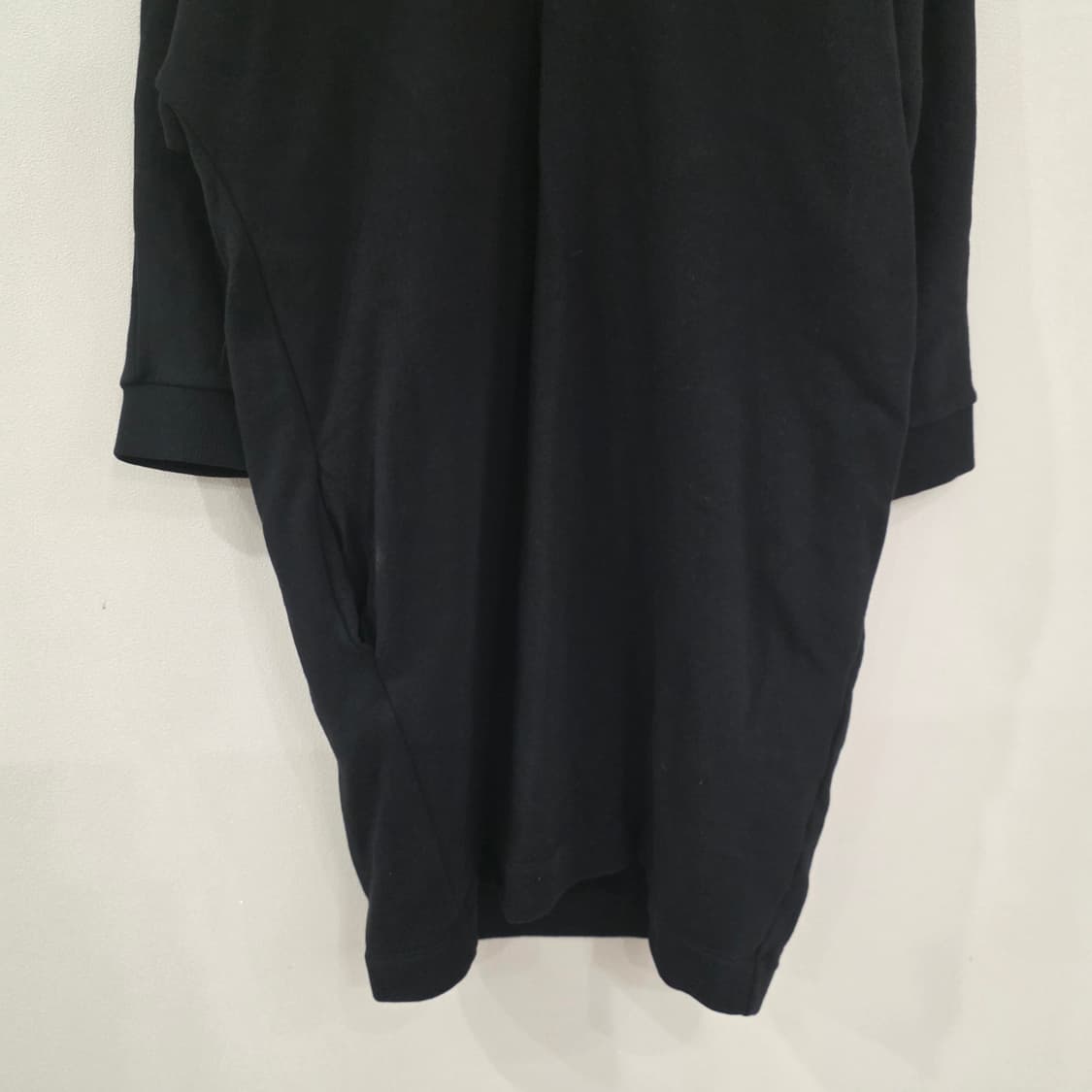 KENZO 겐조 블랙 V넥 롱 원피스 XS 상품이미지3