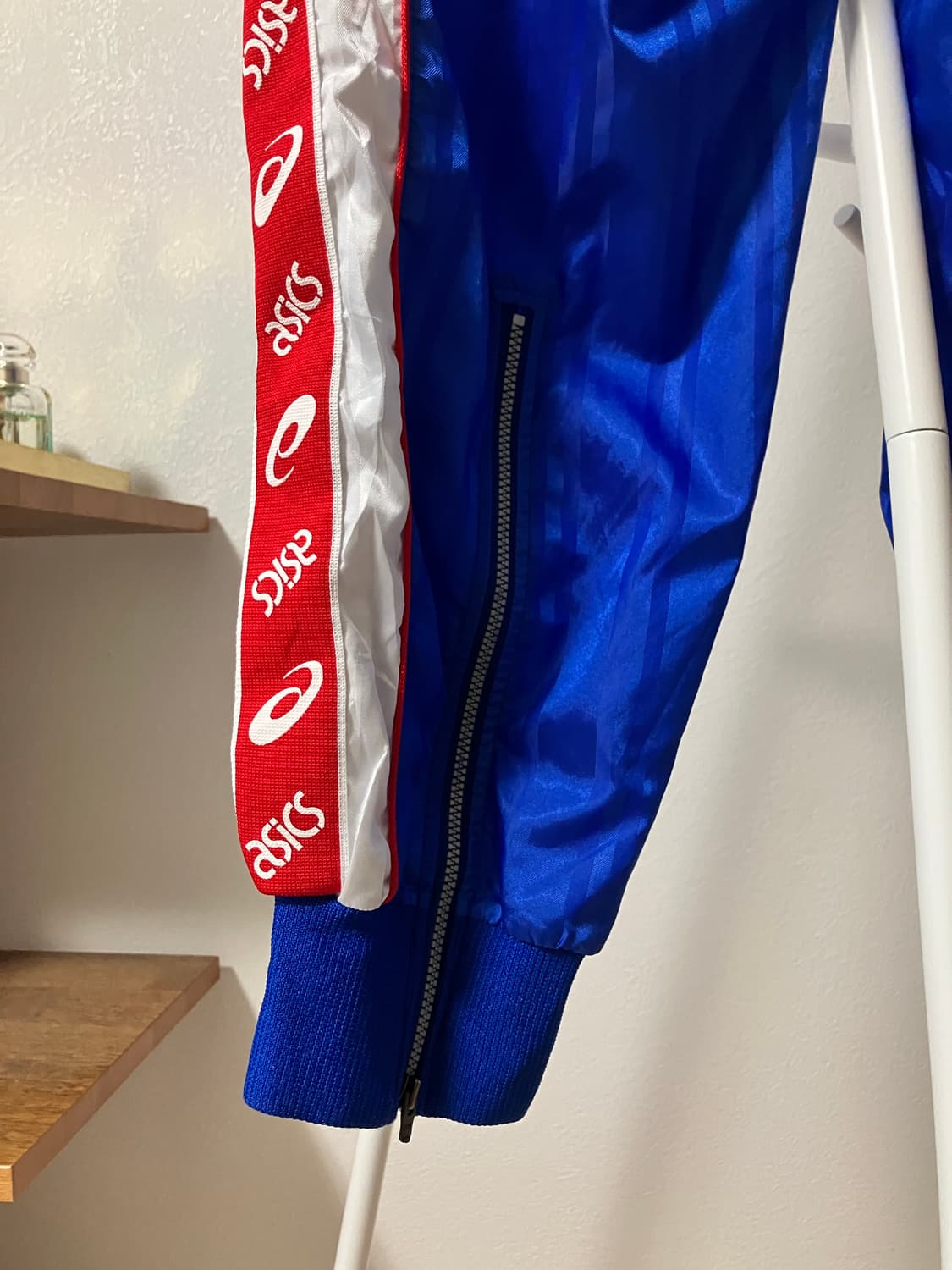 Asics 아식스 일본판 사이드라인 트랙팬츠 조거팬츠 나일론바지 상품이미지4