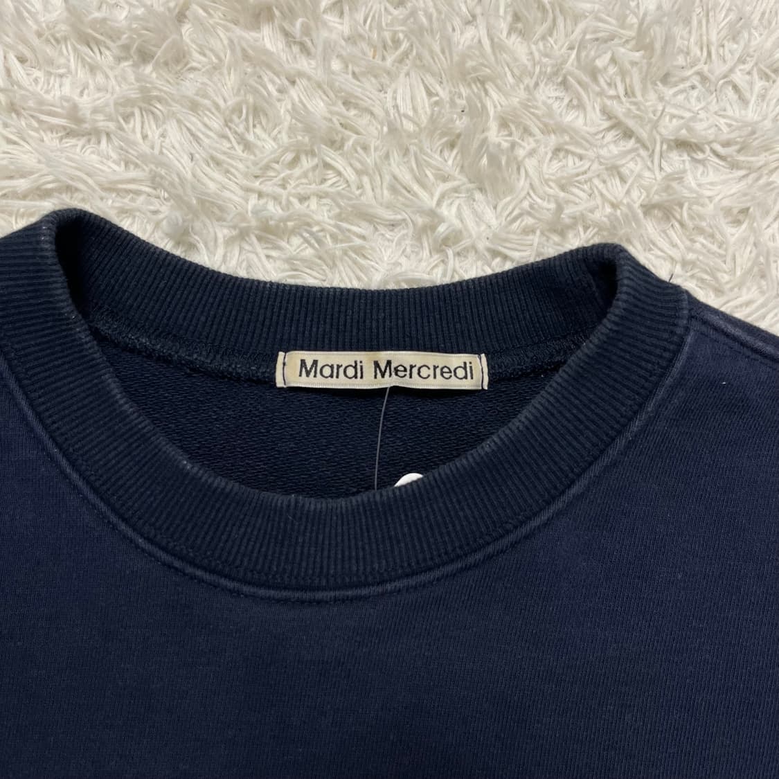 Mardi Mercredi navy sweatshirt 상품이미지6