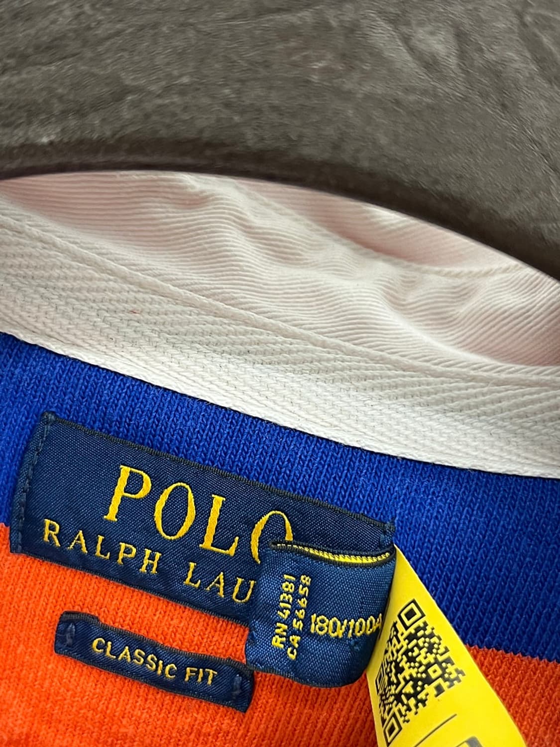 110) 폴로 오렌지 럭비티  상품이미지4