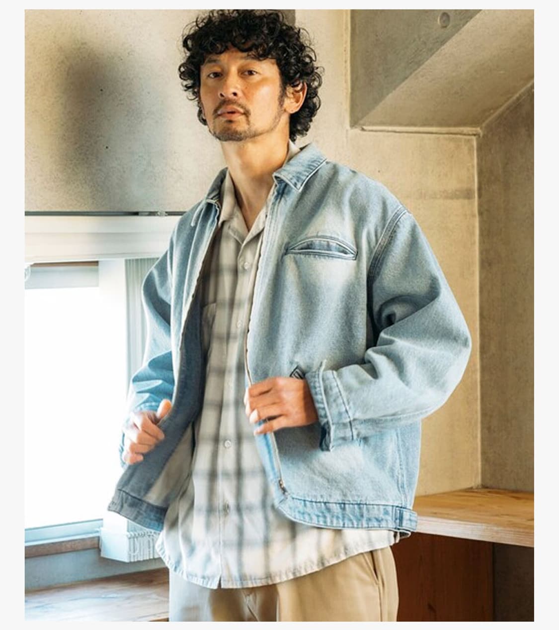 FREAK’S STORE - 25SS FADE DENIM WORK JK 상품이미지2