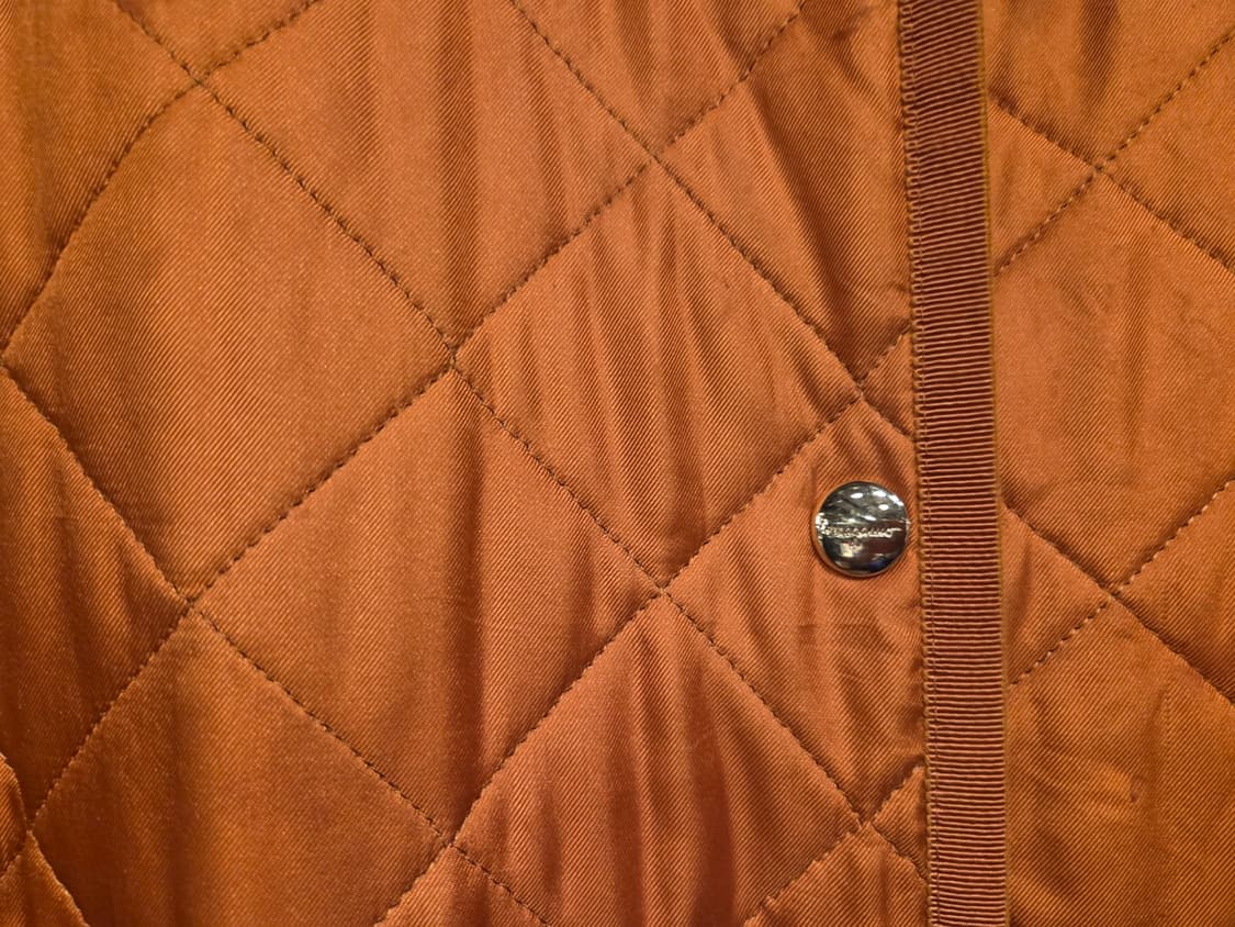 살바토레 페라가모 실크퀼팅자켓 상품이미지6