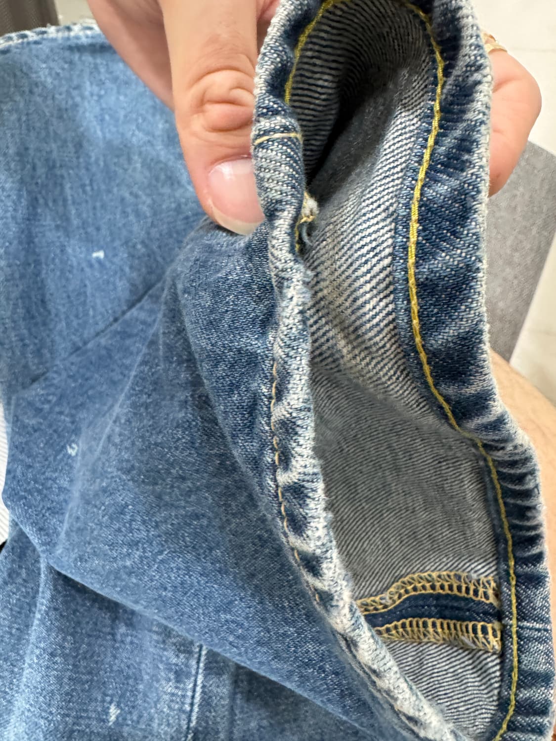 캐피탈 14온즈 데님 5P 몽키 시스코 인디고 상품이미지4