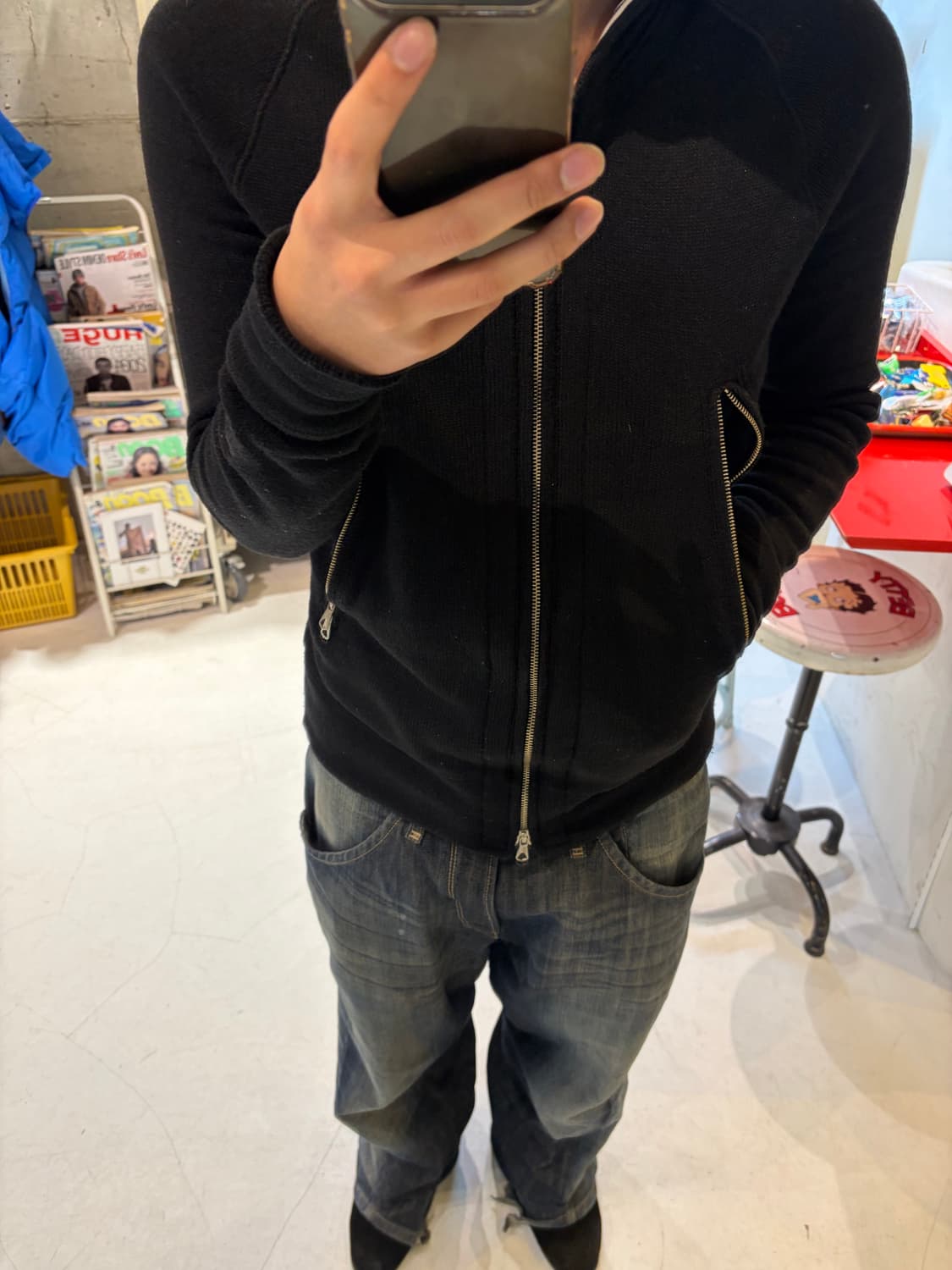 C.P Company 니트 후드집업 상품이미지3