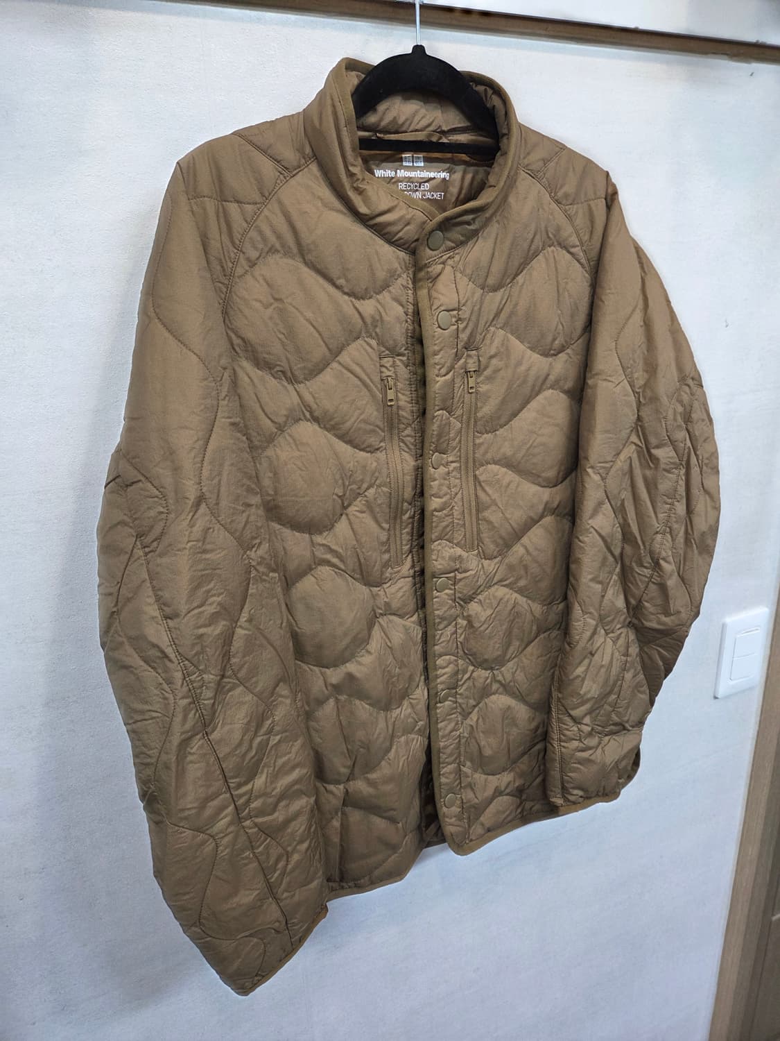 유니클로 마운티니어링 리사이클 하이브리드 퀄팅 자켓 m 상품이미지5