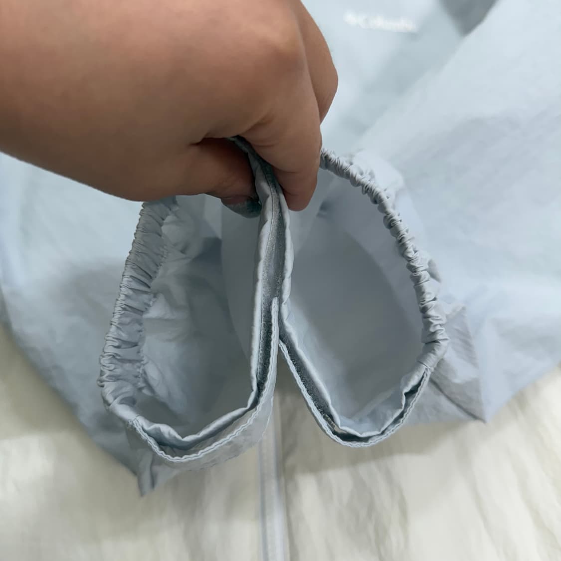 [XL] 컬럼비아 남성 배색 후드 우븐 바람막이 자켓 1856 상품이미지6