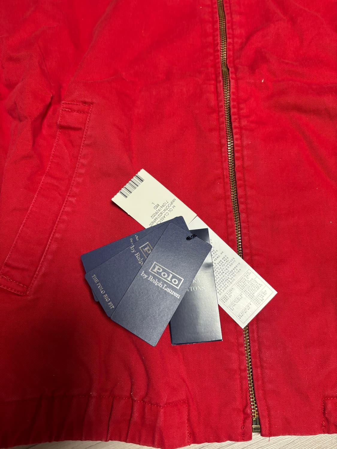 [L] 폴로 빅자켓 레드 상품이미지5