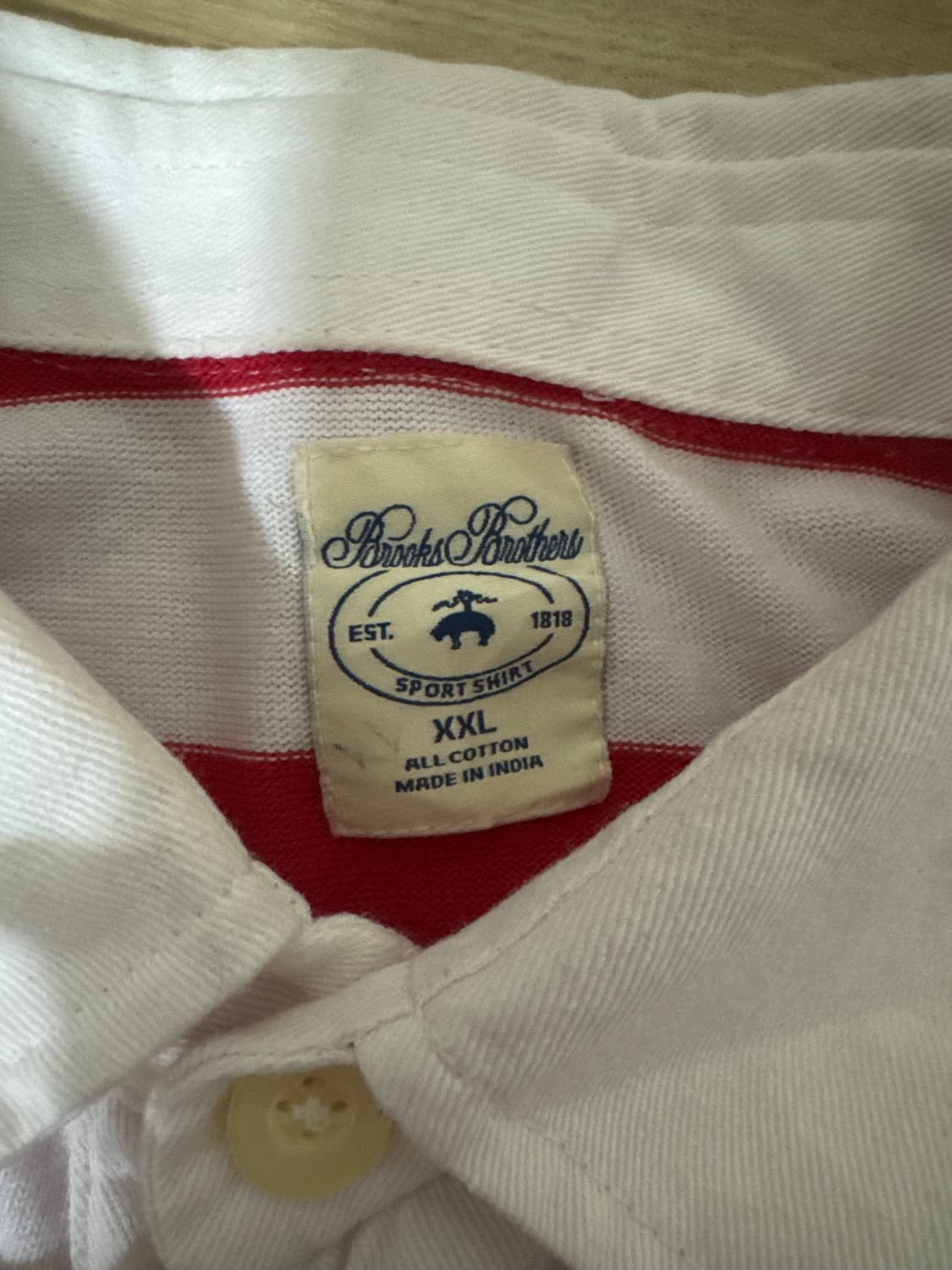 브룩스브라더스 스트라이프 럭비셔츠 상품이미지3