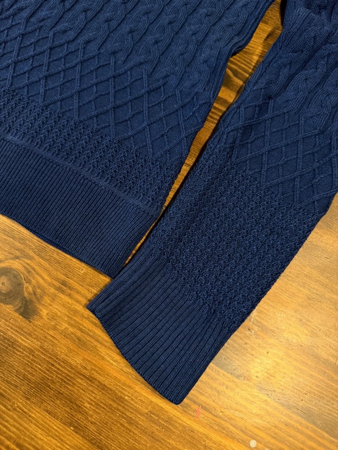 질스튜어트 케이블 니트 남성100 해 상품이미지7