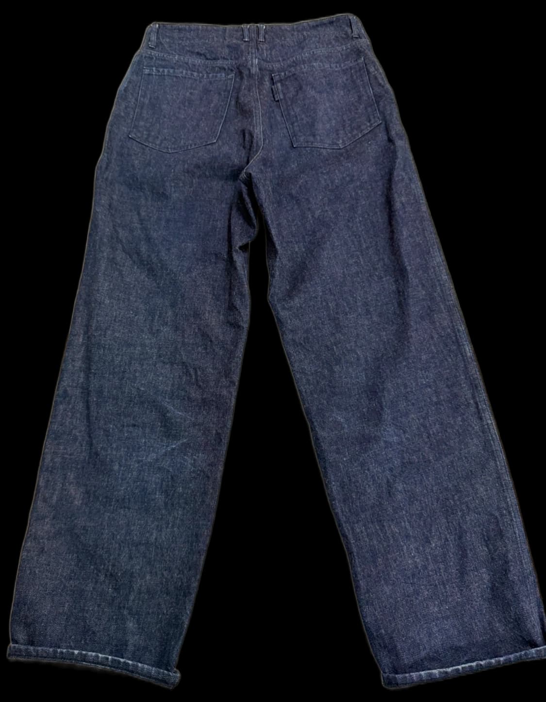 포터리 원워시 와이드 데님 블루 3size 상품이미지2