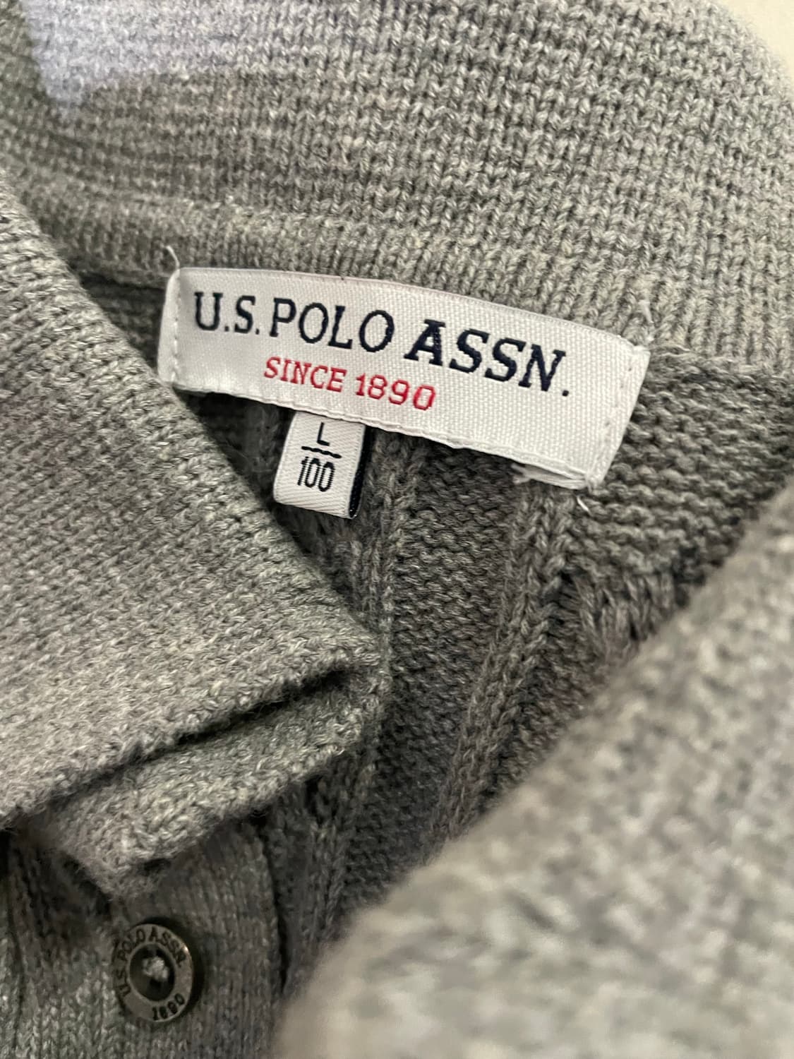 폴로 꽈배기 니트 상품이미지6