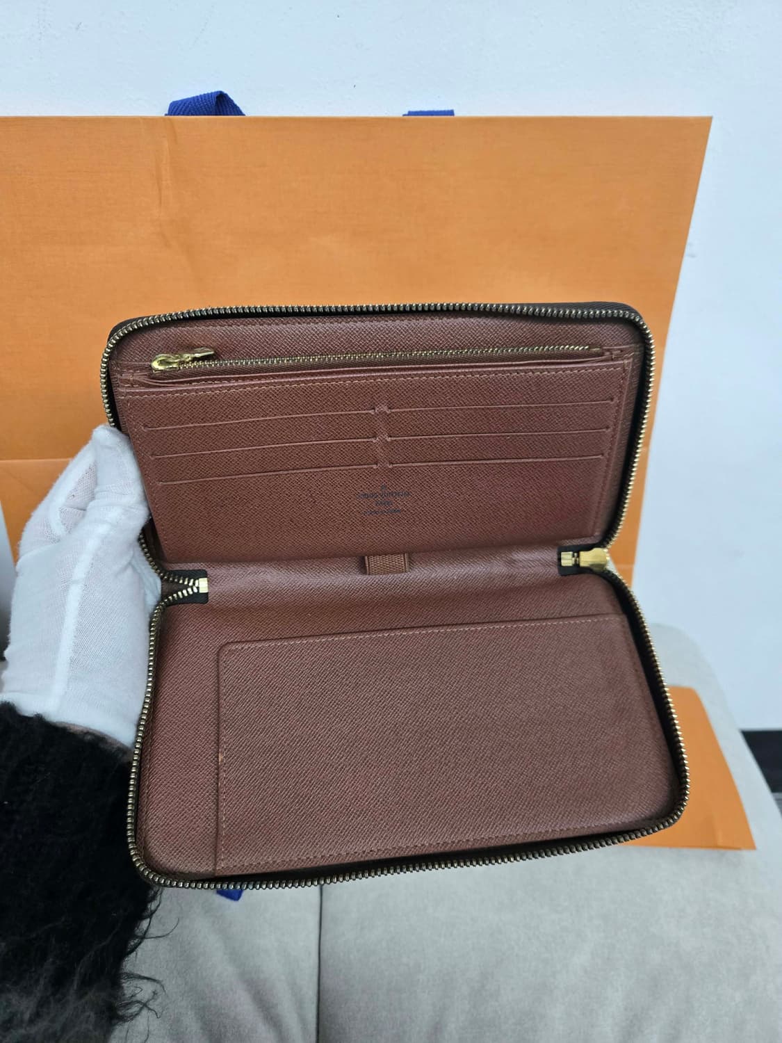 [보증서 정품] 루이비통 지피 오거나이저 장지갑 상품이미지3