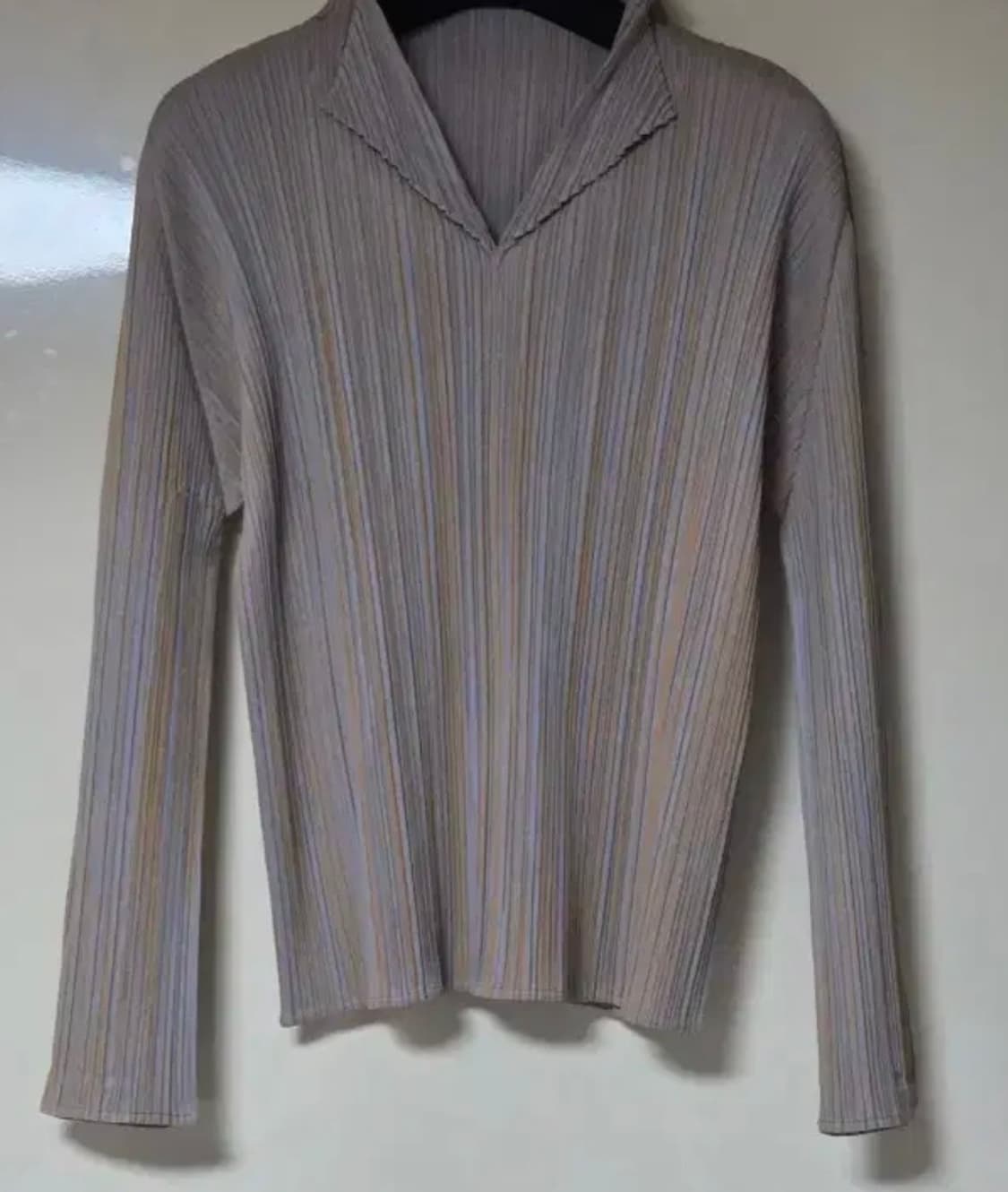구해요) pleats please blouse 플리츠 플리즈 블라우스 상품이미지1