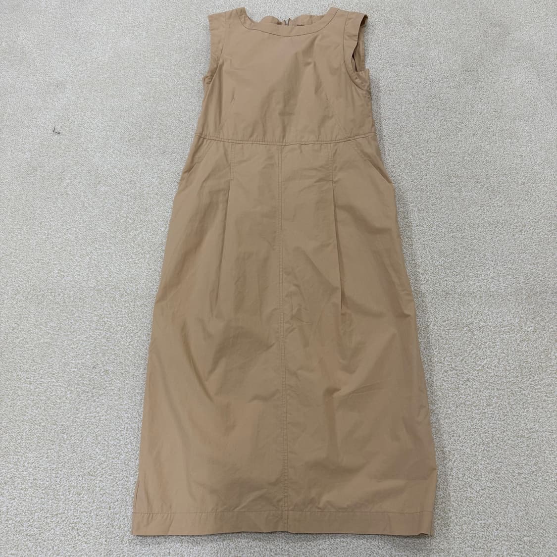 [76] 한섬SJSJ 베이지 롱 원피스 0105T1 상품이미지1