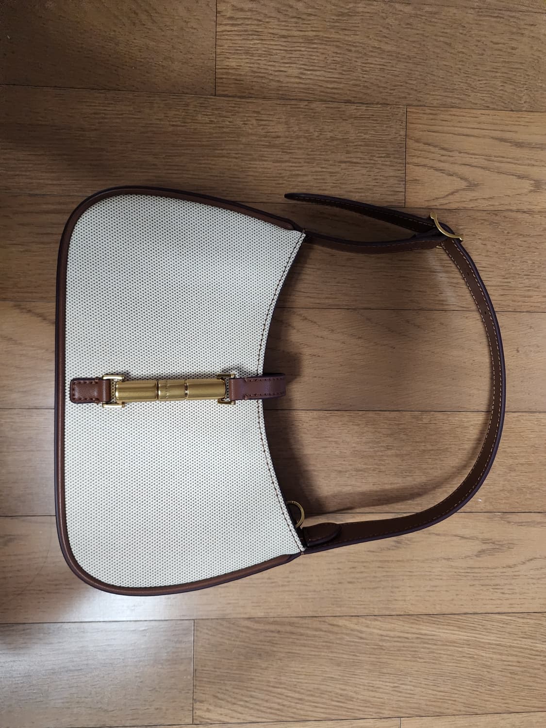 찰스앤키스 캔버스 호보백 아이보리 상품이미지2