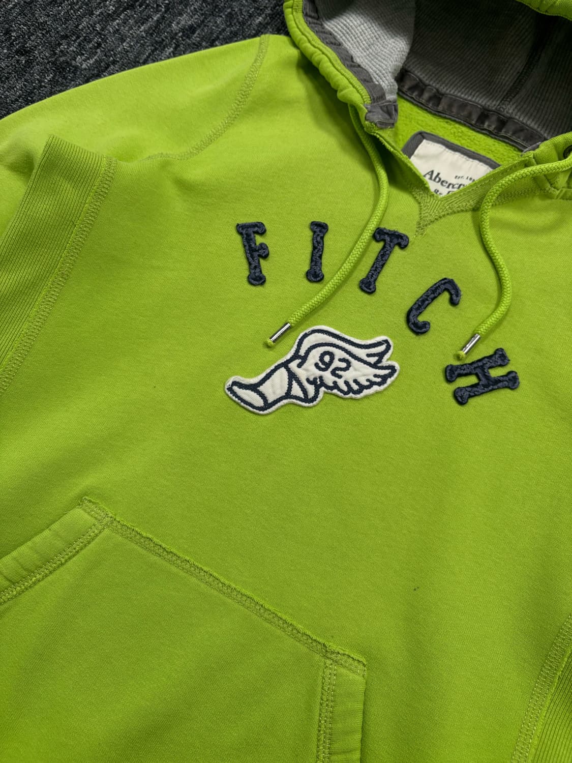 아베크롬비 그린 후드티 상품이미지3