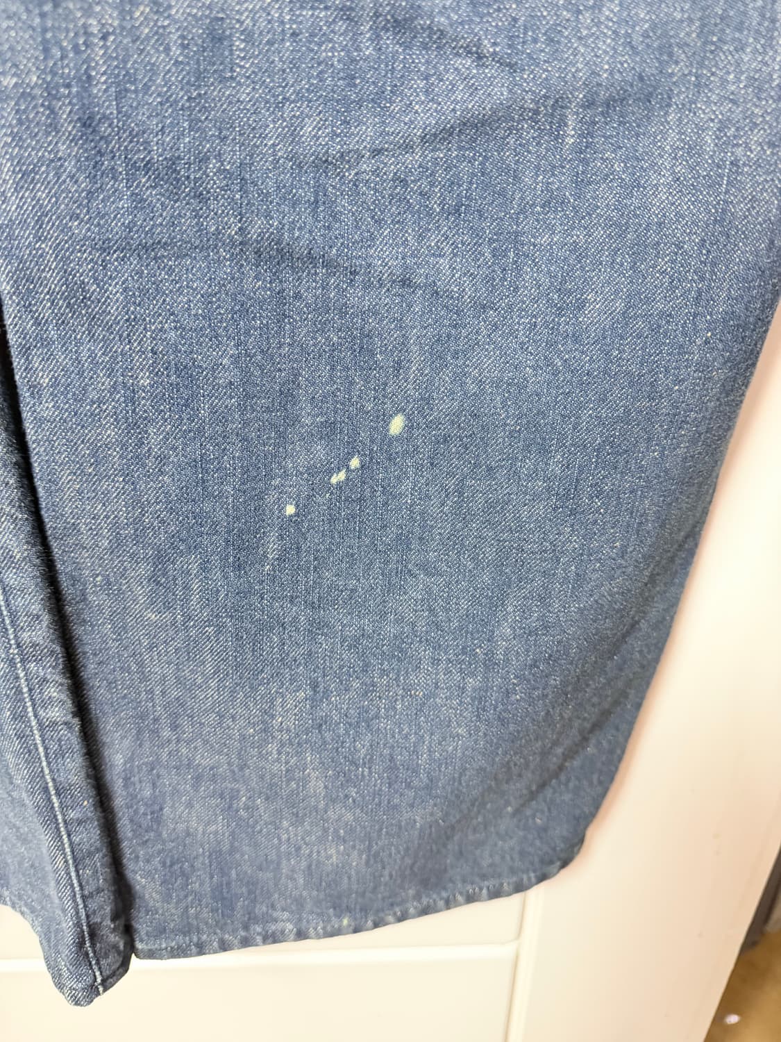 (4)포터리 와이드 데님 미드인디고 상품이미지3