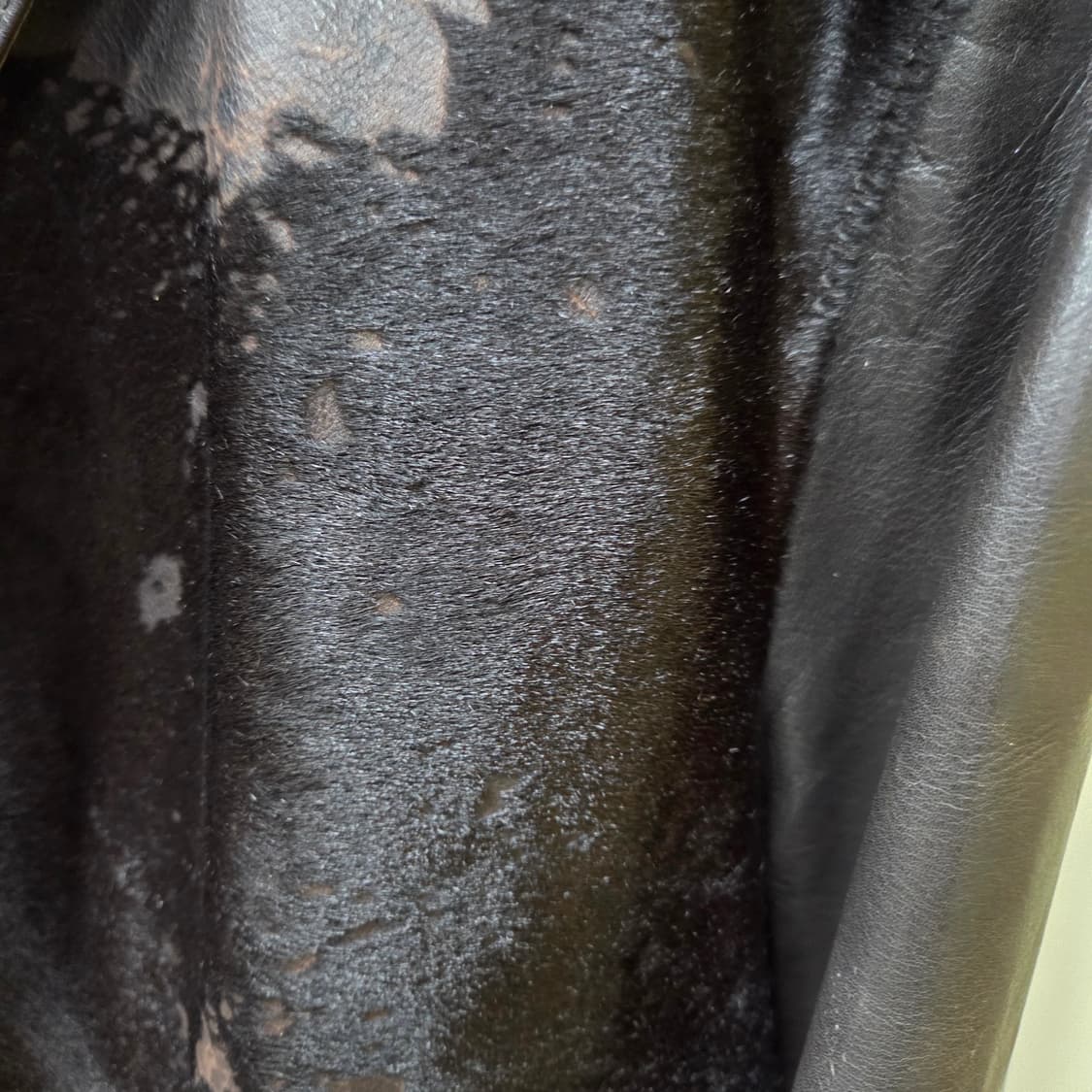 닐바렛 가죽 송치 자켓 상품이미지2