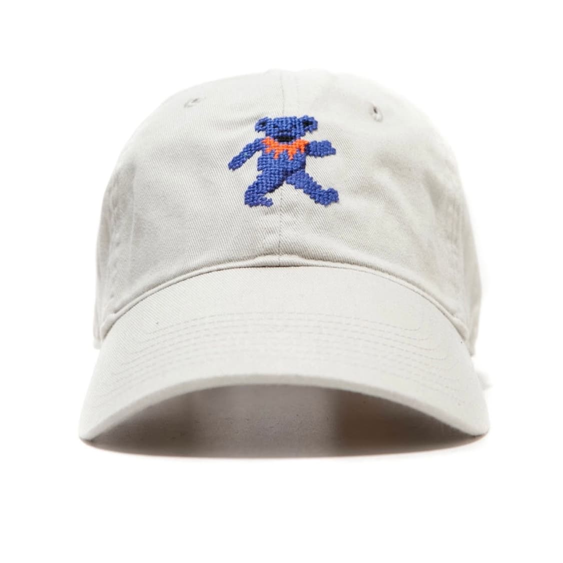 스매더스앤브랜슨 댄싱베어 니들포인트 모자 스톤(베이지) 상품이미지1