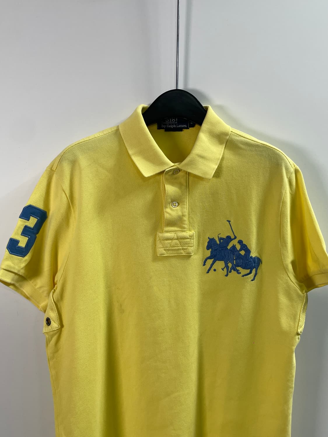 폴로 랄프로렌 빅포니 노랑 반팔 카라티 (on.63) 상품이미지2