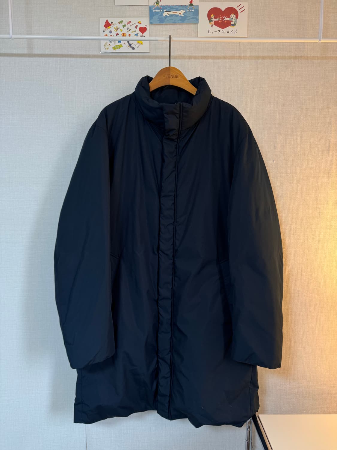 [XL]유니클로 윈드프루프 구스다운 패딩코트 상품이미지2